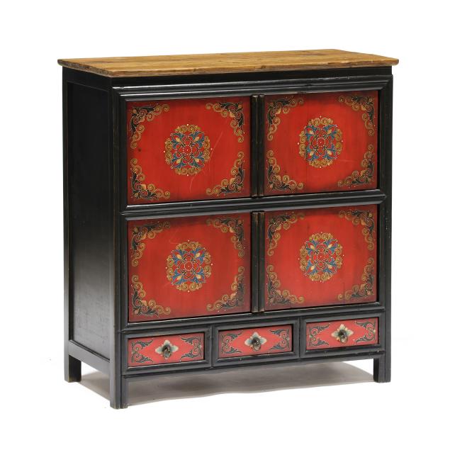 a-tibetan-paint-decorated-cabinet