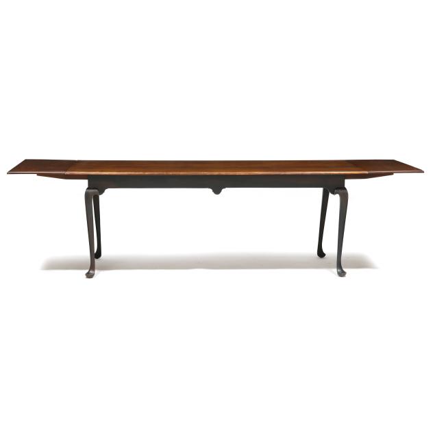 john-spicer-son-queen-anne-style-cherry-dining-table-with-two-leaves