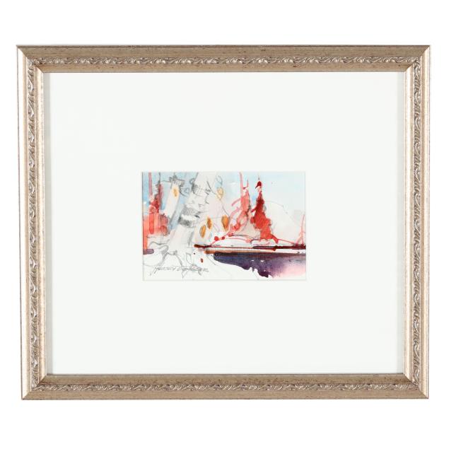 american-school-20th-century-abstract-watercolor