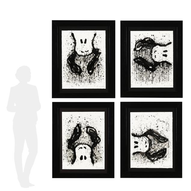tom-everhart-american-b-1952-i-watchdog-i-complete-series-of-four-works