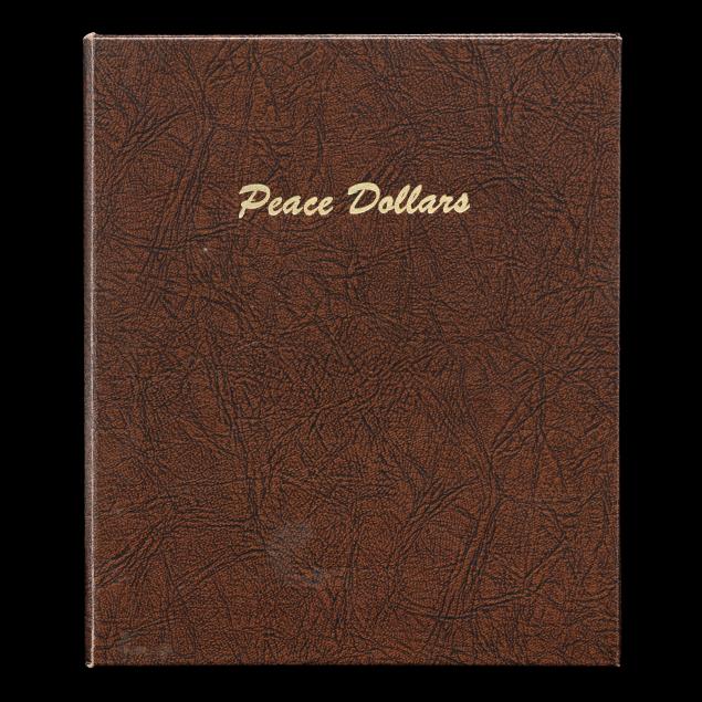 nine-9-different-peace-silver-dollars-in-a-dansco-album