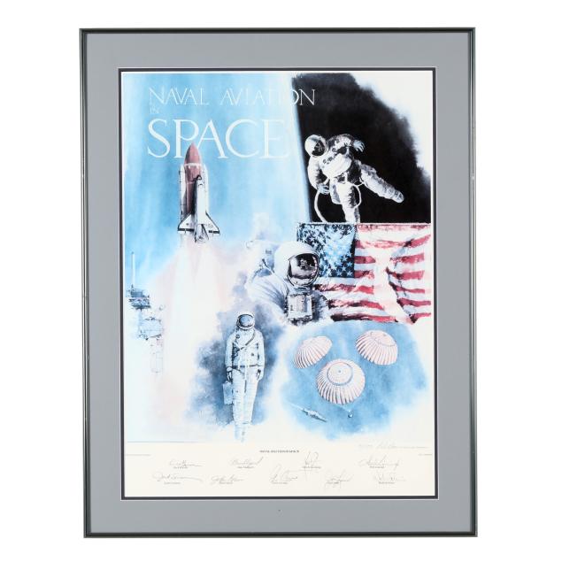 i-naval-aviation-in-space-i-commemorative-autographed-poster