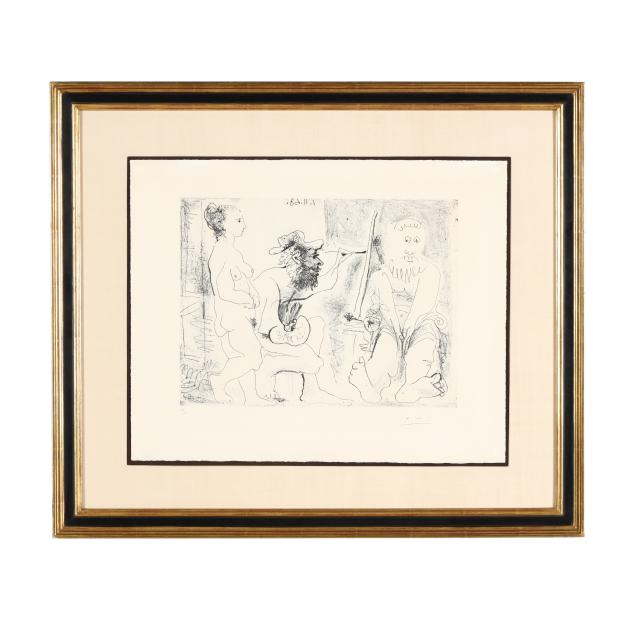 pablo-picasso-spanish-1881-1973-i-peintre-au-travail-i-b-1121-ba-115