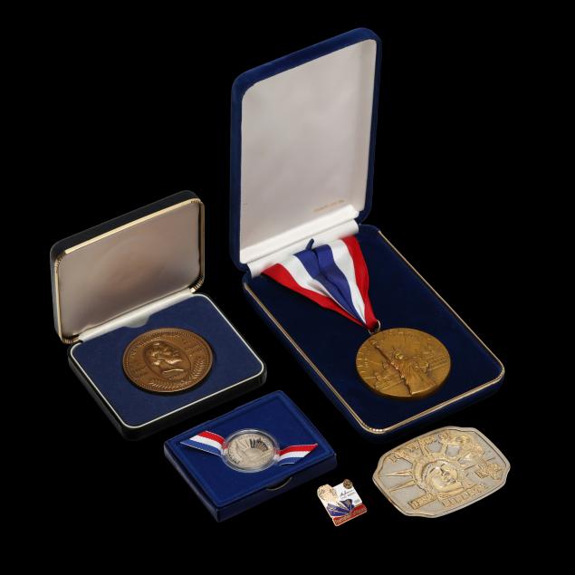 ellis-island-semi-numismatic-commemorative-grouping