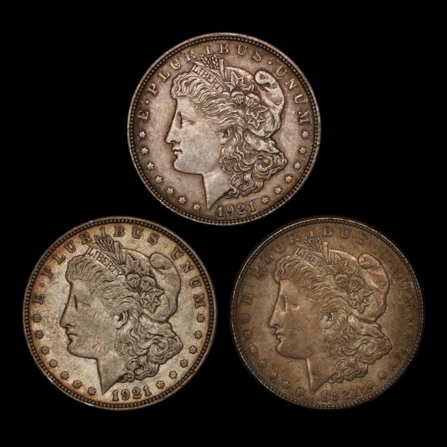 1921-morgan-dollar-three-coin-p-d-s-set