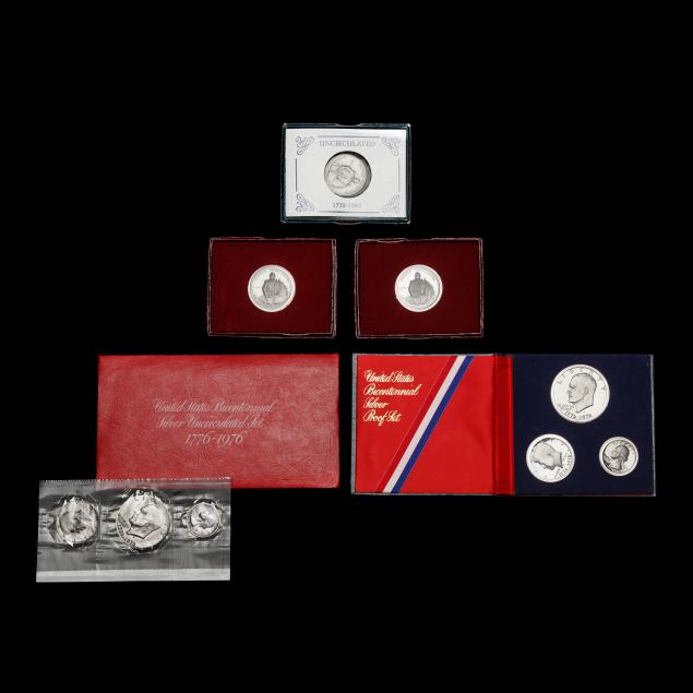 silver-1976-bicentennial-sets-and-george-washington-coins