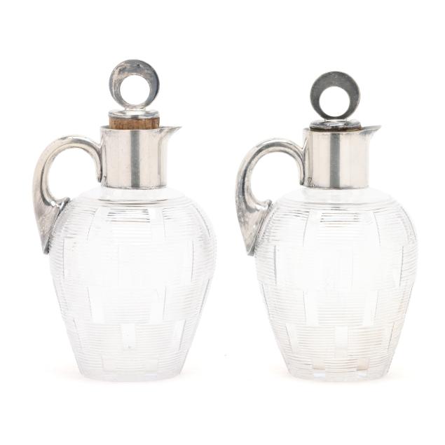 pair-of-english-silver-plated-and-crystal-decanters-mark-of-john-grinsell-sons