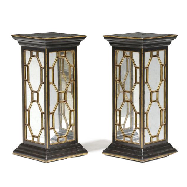 pair-of-john-richard-chippendale-style-mirrored-pedestals