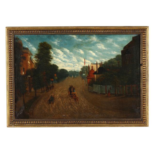 english-school-19th-century-a-victorian-street-scene