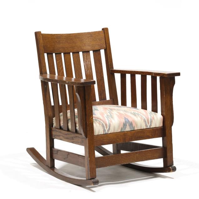 mission-oak-rocking-chair