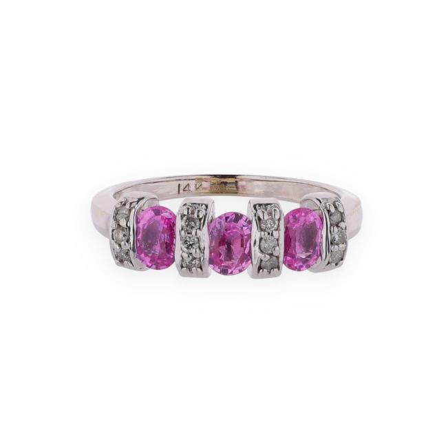 white-gold-pink-tourmaline-and-diamond-ring