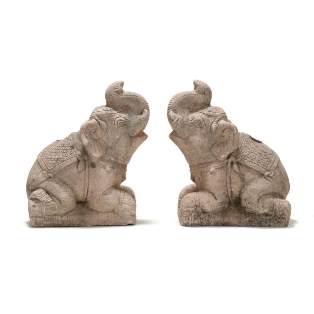 pair-of-cast-stone-elephant-form-umbrella-stands