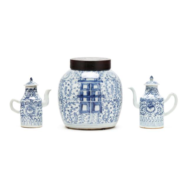 a-group-of-chinese-blue-and-white-peony-scroll-porcelain
