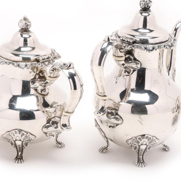 Gorham Strasbourg Sterling Silver Tea and Coffee Service (Lot 9192