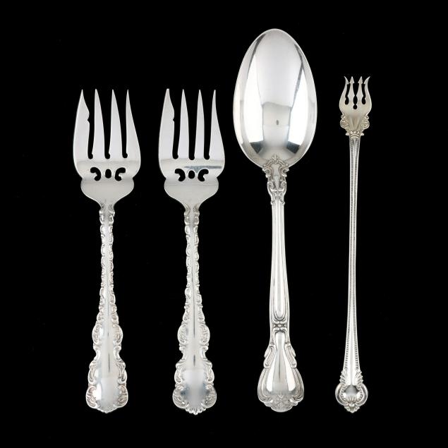four-sterling-silver-flatware-servers