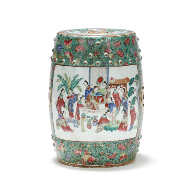 a-chinese-export-porcelain-famille-rose-garden-seat