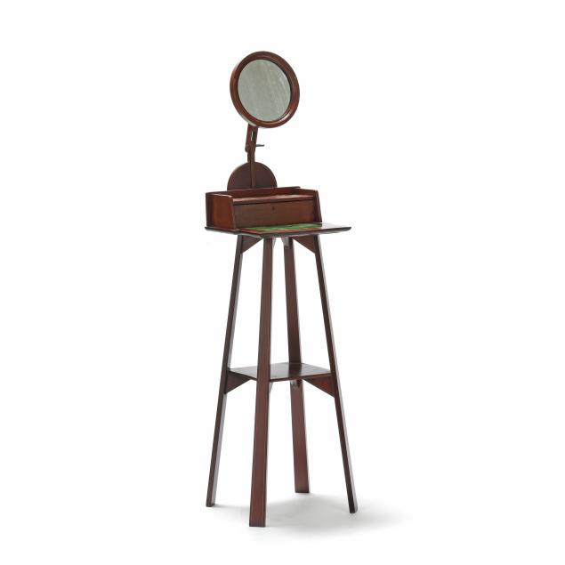 english-arts-and-crafts-inlaid-mahogany-and-tile-shaving-mirror