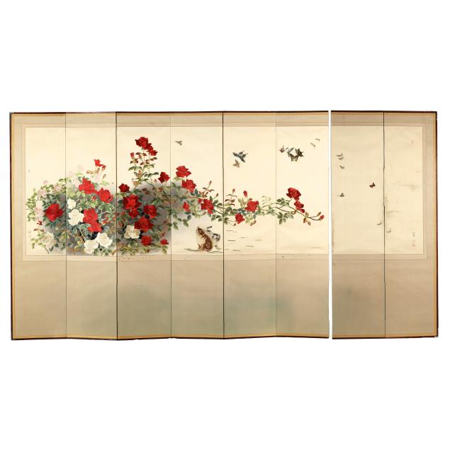 an-eight-panel-chinese-suzhou-embroidered-floor-screen