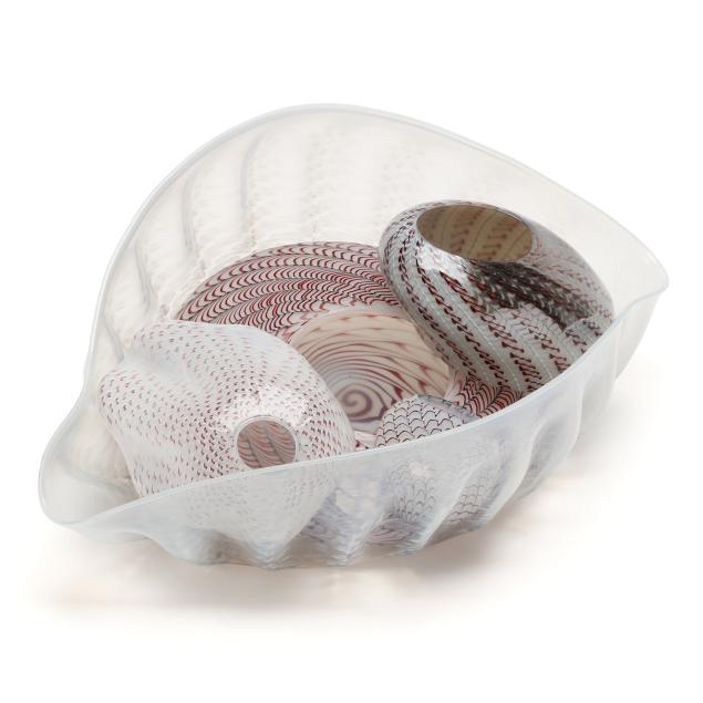 dale-chihuly-american-b-1941-five-part-glass-seaform-basket