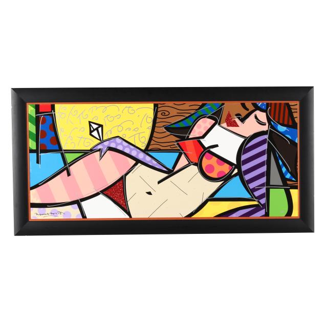 romero-britto-brazilian-b-1963-i-not-a-wallflower-i