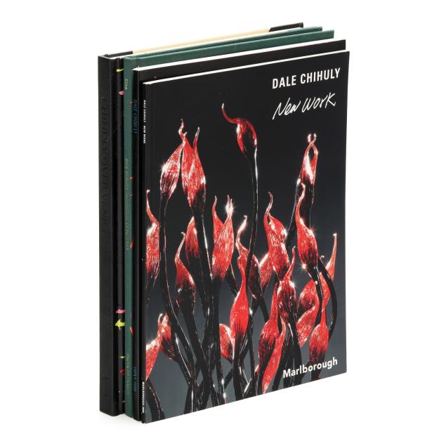 four-dale-chihuly-books-some-signed