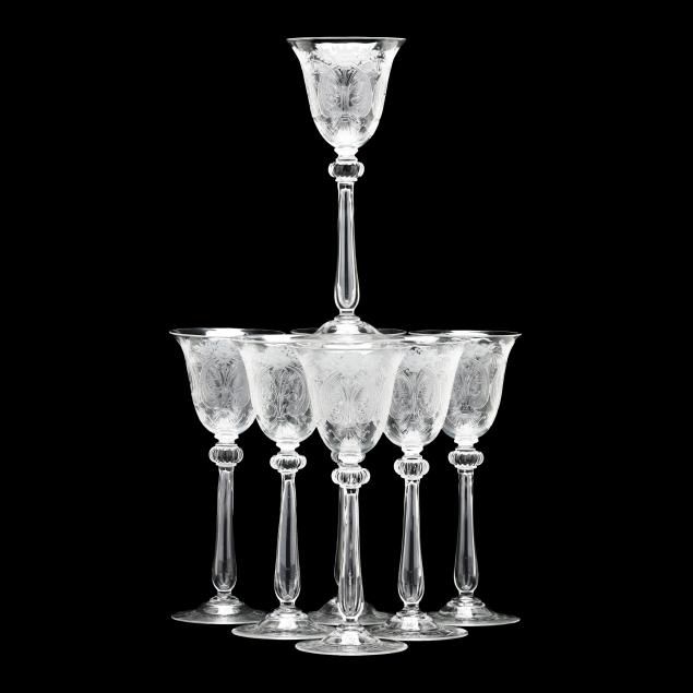 seven-steuben-rock-crystal-engraved-goblets