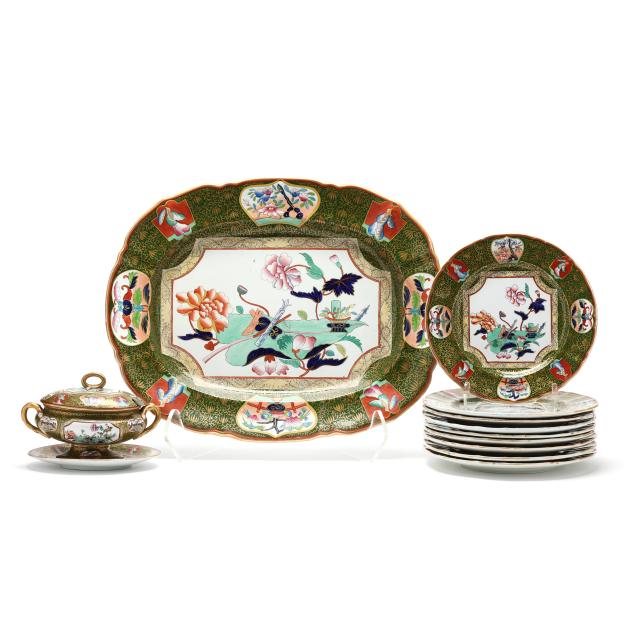 a-collection-of-english-chinoiserie-ironstone-china