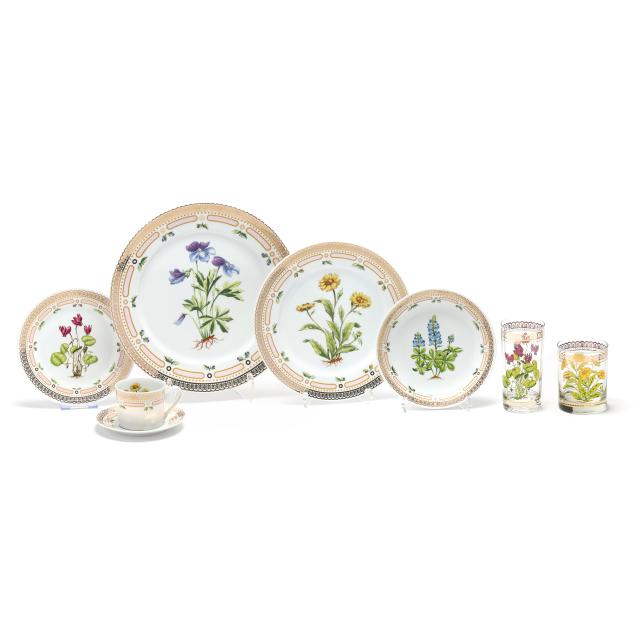 georges-briard-i-floral-pot-pourri-i-tableware-service-for-twelve