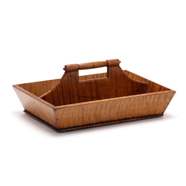 antique-tiger-maple-cutlery-caddy
