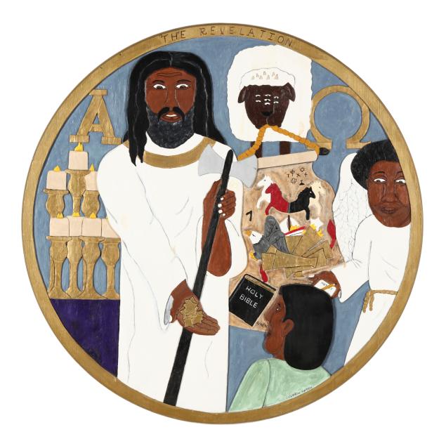 sharon-hardy-fl-folk-art-relief-carving-of-christ-as-the-good-shepherd