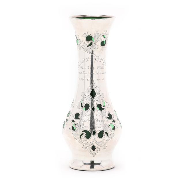 silver-deposit-and-green-glass-presentation-vase