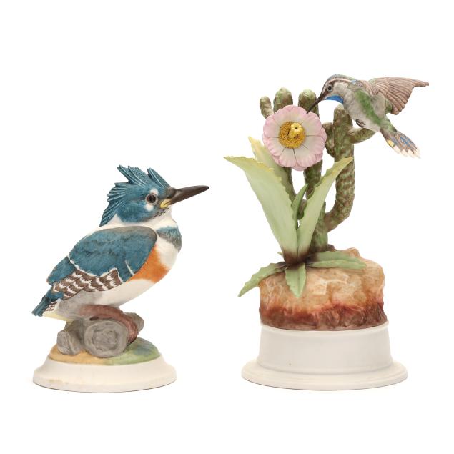 boehm-porcelain-hummingbird-and-kingfisher