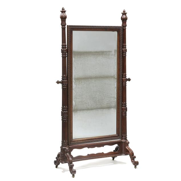 rococo-revival-carved-mahogany-cheval-mirror