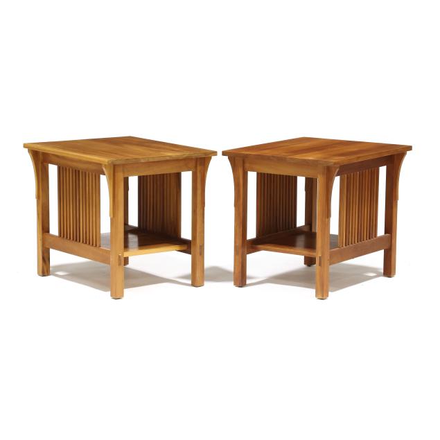 stickley-pair-of-mission-style-cherry-side-tables