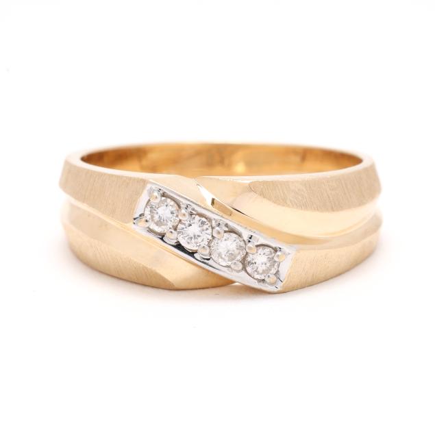 gent-s-gold-and-diamond-ring