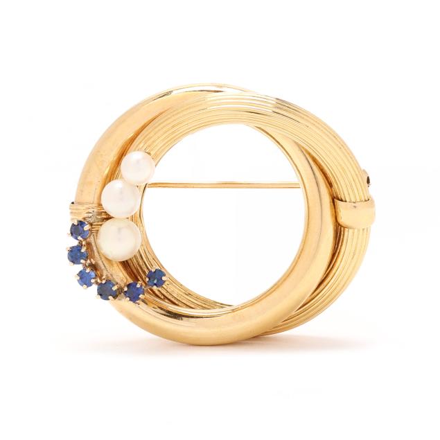 vintage-gold-pearl-and-sapphire-circle-brooch-italy