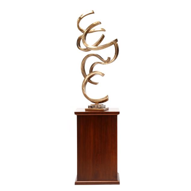 gretchen-lothrop-nc-large-abstract-patinated-steel-sculpture
