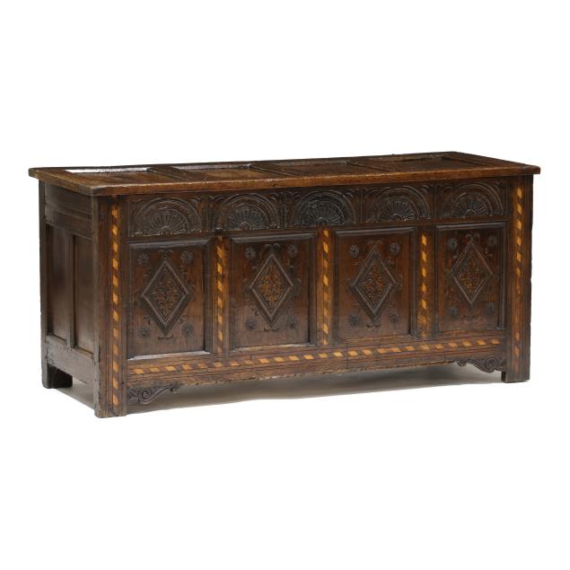 william-and-mary-inlaid-oak-coffer