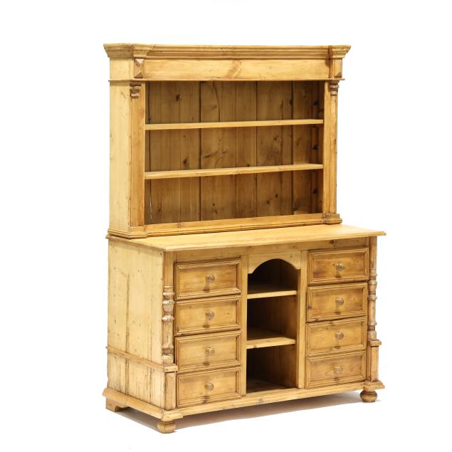 french-provencial-pine-diminutive-buffet-a-deux-corps