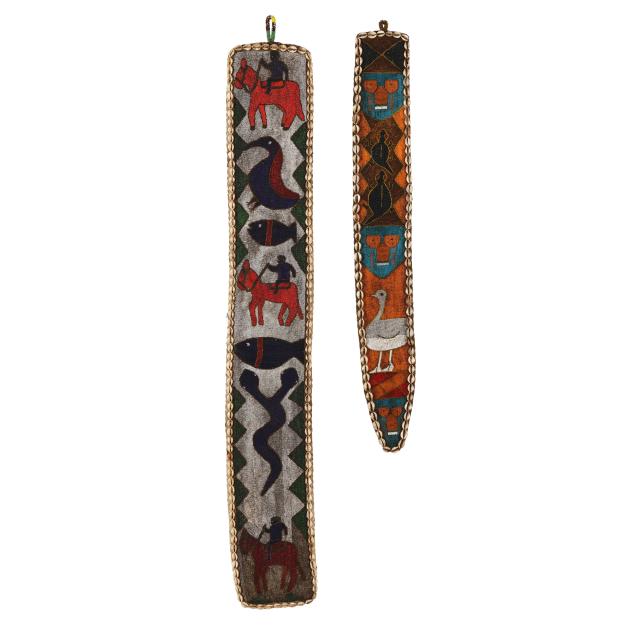 two-vintage-african-beadwork-sash-panels
