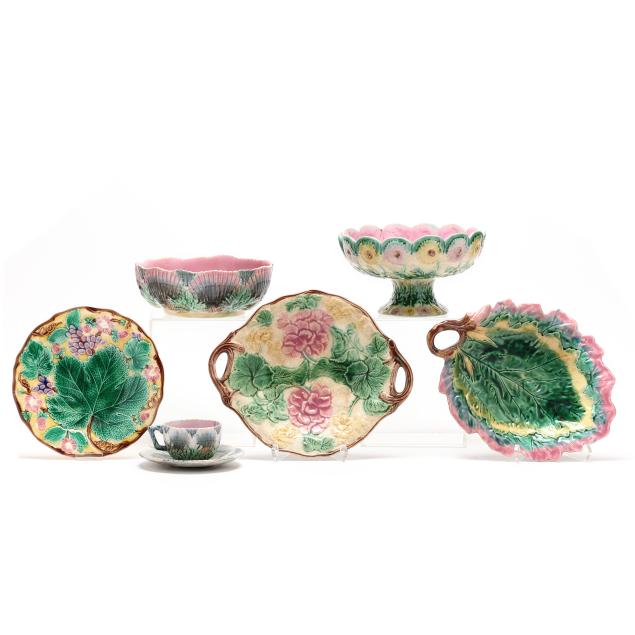 a-collection-of-griffen-smith-hill-majolica