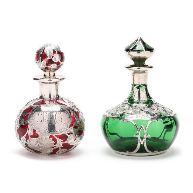 two-sterling-silver-deposit-and-glass-cologne-bottles