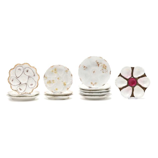 a-collection-of-twelve-continental-porcelain-oyster-plates