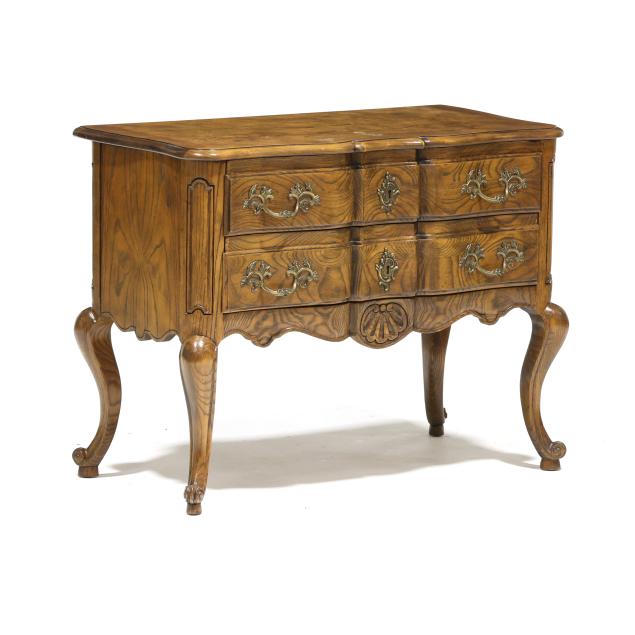 baker-french-provincial-oak-two-drawer-stand