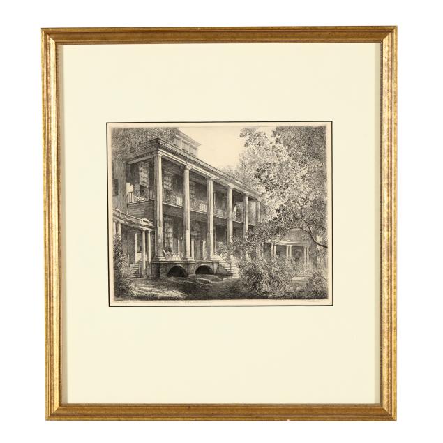 louis-orr-american-1879-1961-i-the-hayes-plantation-house-at-edenton-north-carolina-i