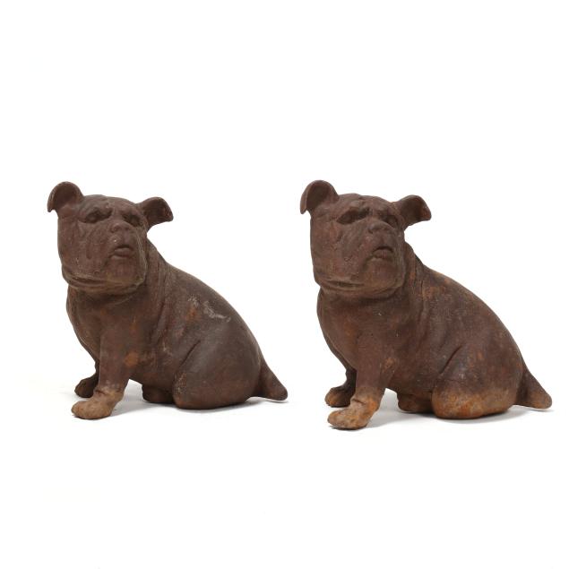 pair-of-vintage-cast-iron-bulldogs