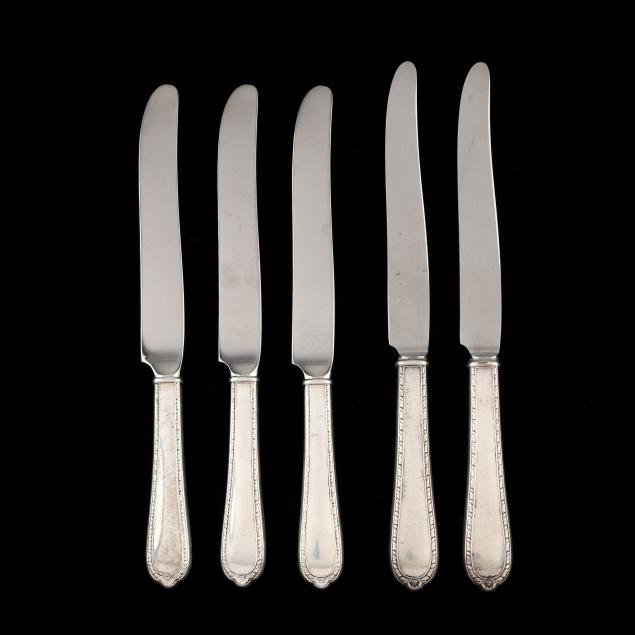 five-international-i-pine-tree-i-sterling-silver-knives