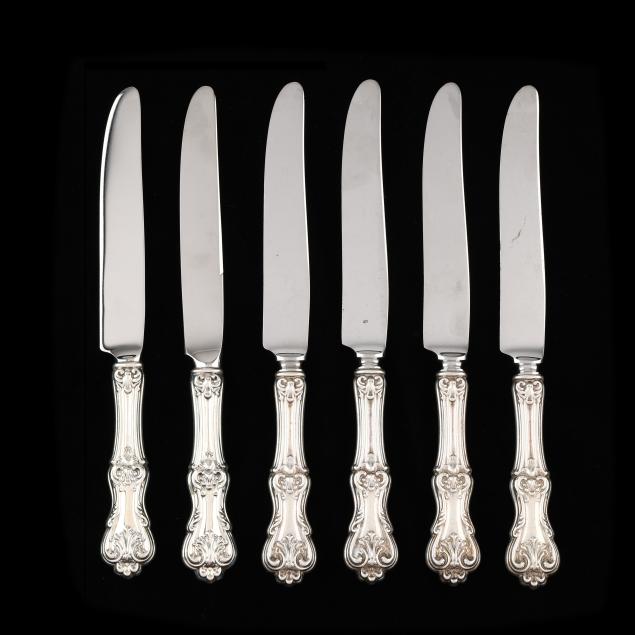 set-of-six-frank-smith-i-federal-cotillion-i-sterling-silver-dinner-knives