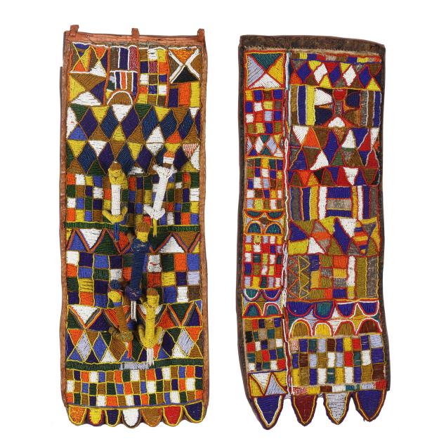 two-african-yoruba-beadwork-shrine-panels