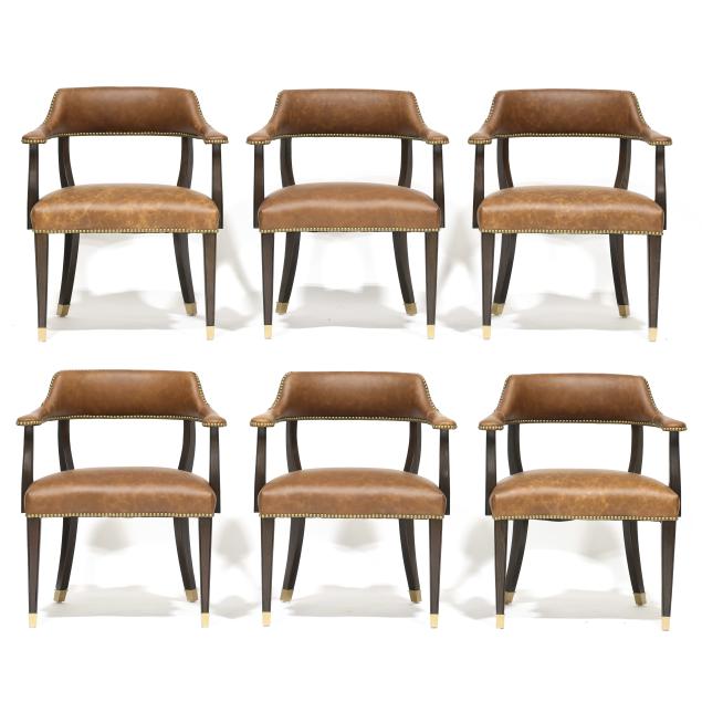 ralph-lauren-set-of-six-leather-upholstered-armchairs